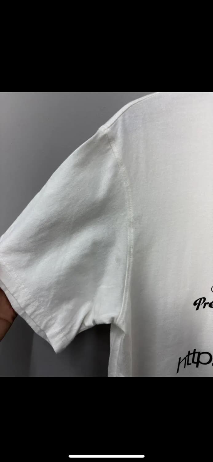 에이이에이이 웹로고 화이트 반팔 H2518 상품이미지7