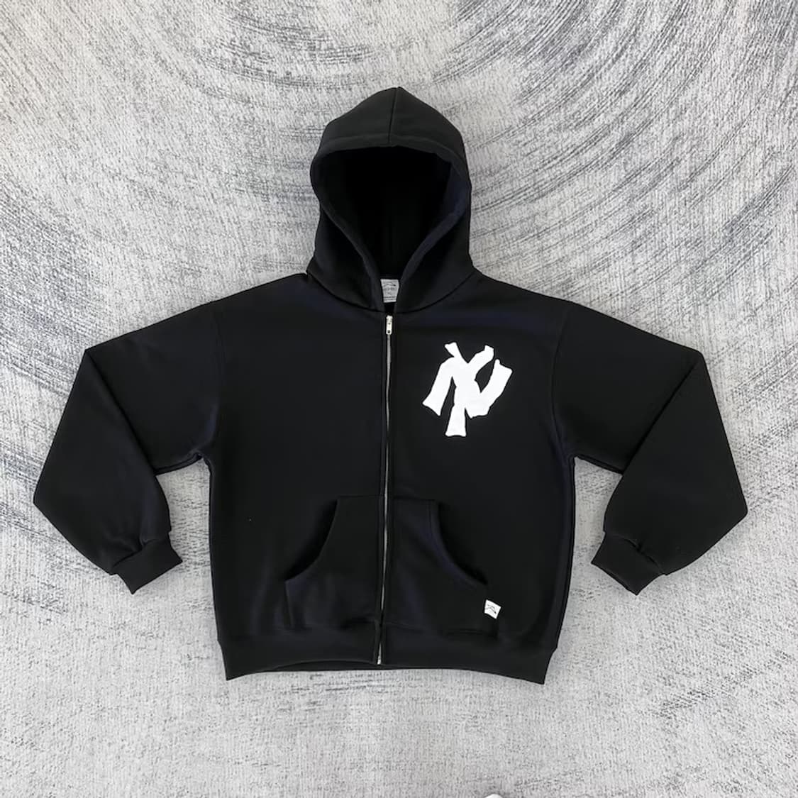 AKIMBO 후드집업 블랙 M 사이즈 상품이미지2