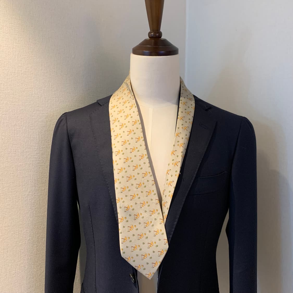 에르메스(HERMES) 명품 빈티지넥타이 A등급 9.2cm 100실크 상품이미지1