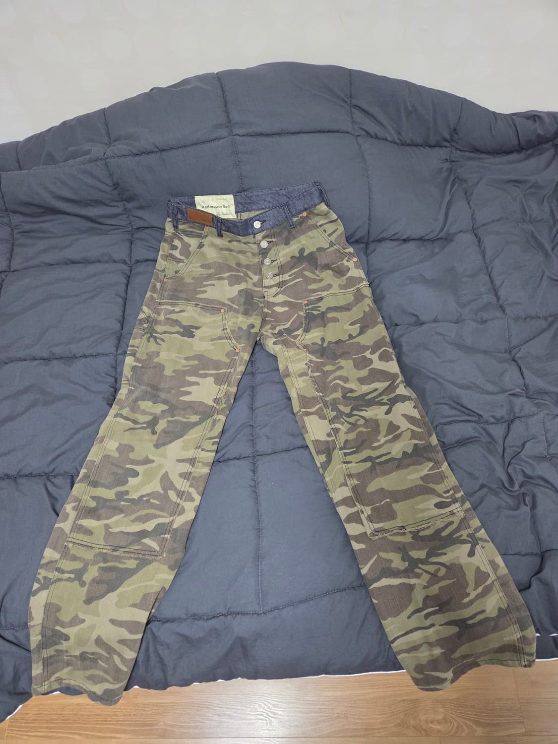 앤더슨벨 카모플라주 카펜터 팬츠 29사이즈 상품이미지1