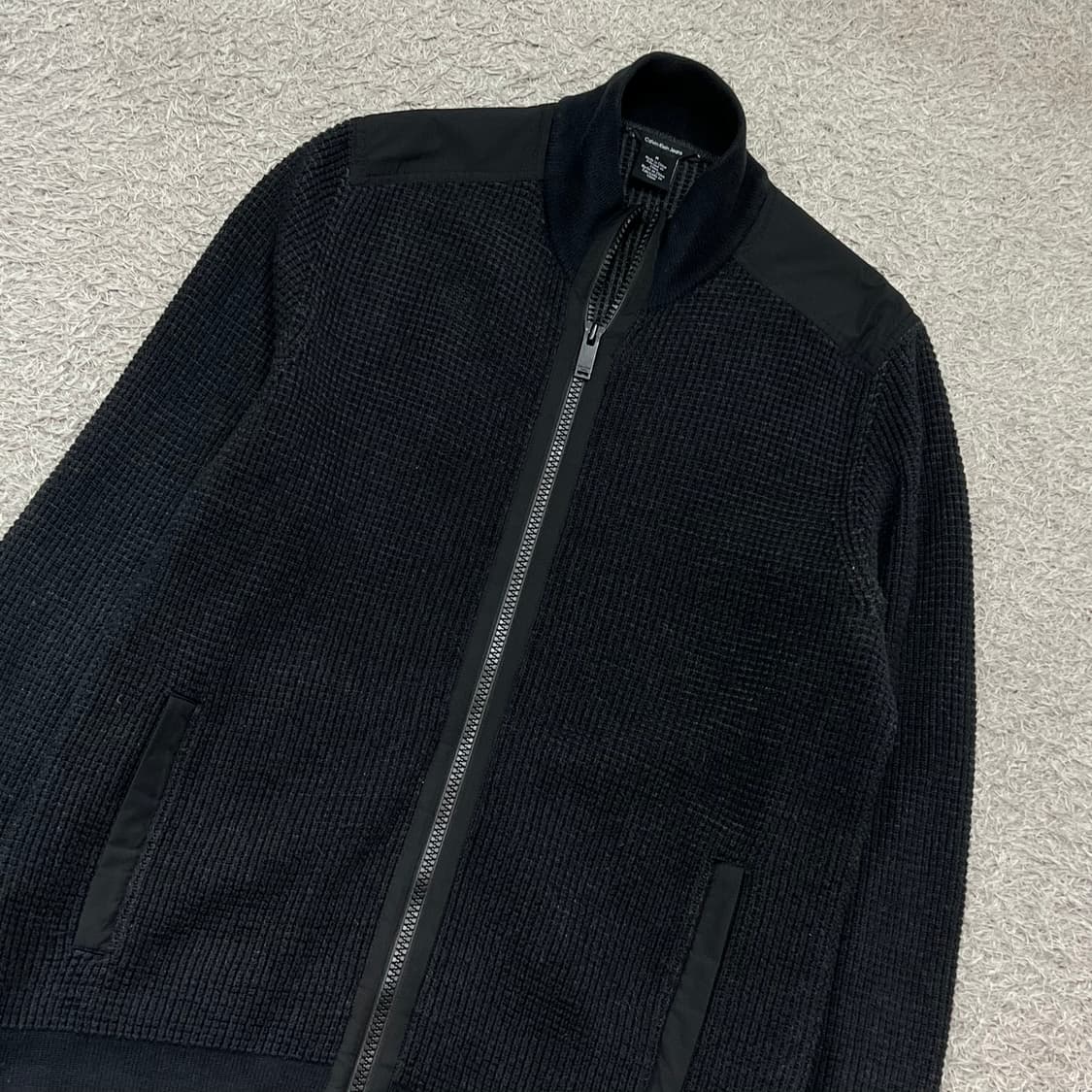 [100] 캘빈클라인진스 니트집업 상품이미지1