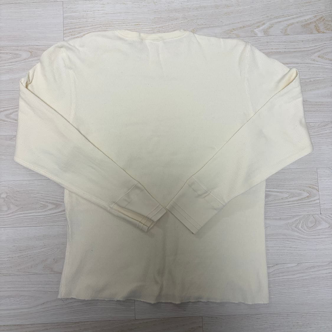 글래드핸드 와플 긴팔티셔츠 화이트 m 상품이미지2