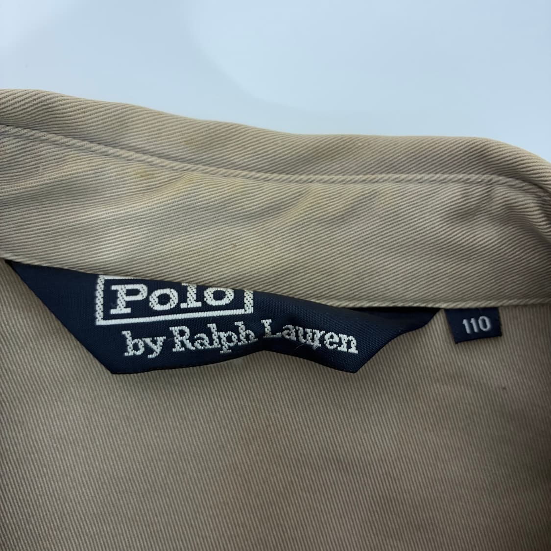 Polo  폴로 랄프로렌 자수 베이지 코튼 스윙 자켓 상품이미지6