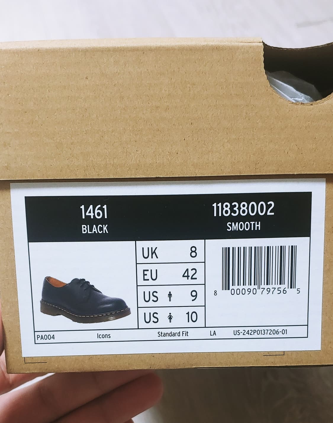 새상품)닥터마틴 1461  스무스 270 상품이미지8