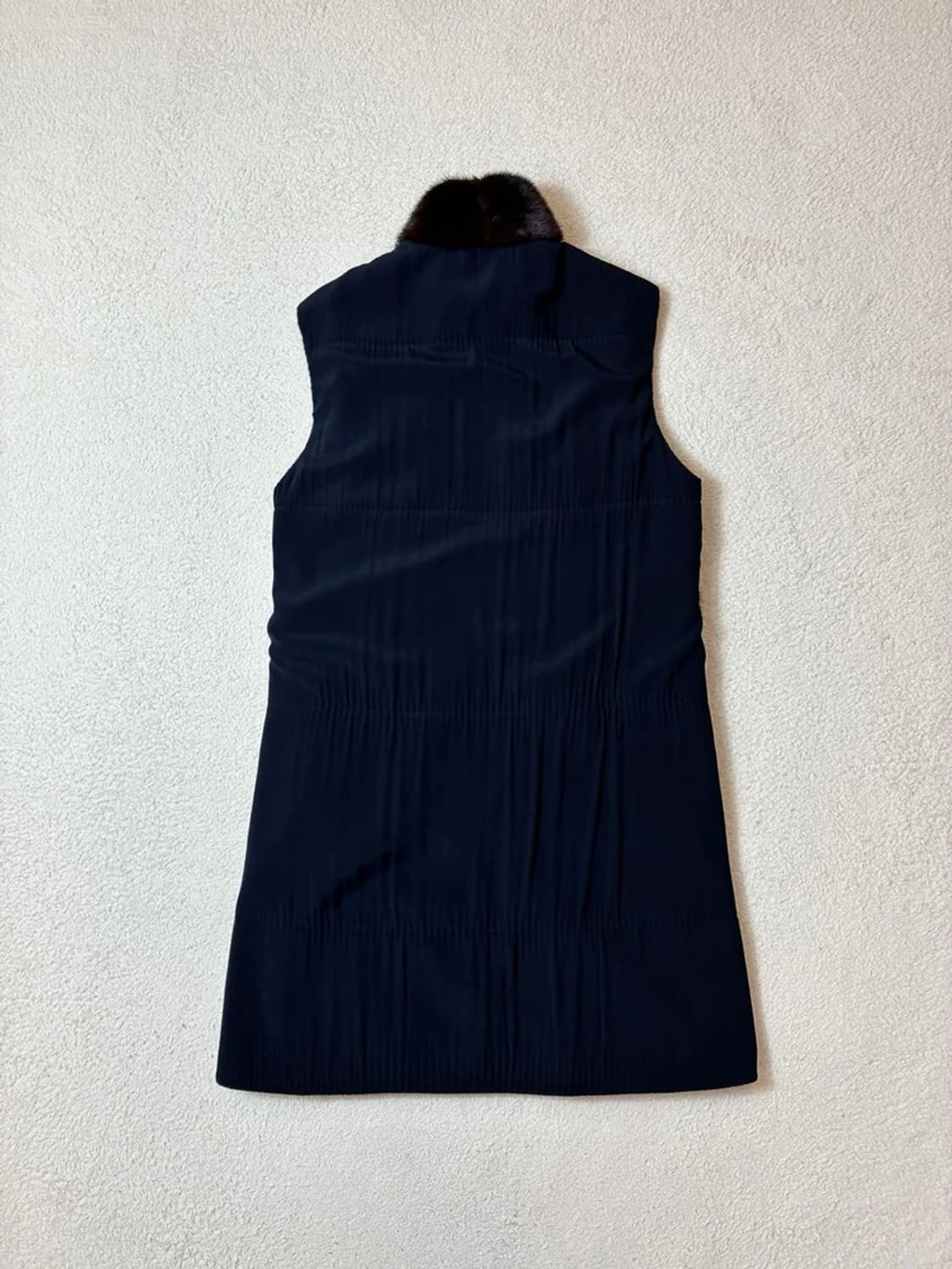  Loro Piana 럭셔리 밍크 롱헤어 니트 베스트 PN6900 상품이미지5