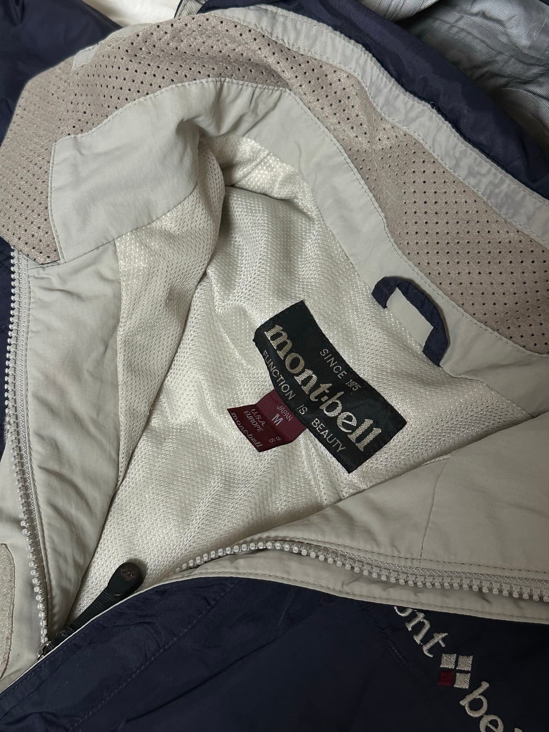 00s 올드 몽벨 고어텍스 바람막이 미디움 상품이미지7