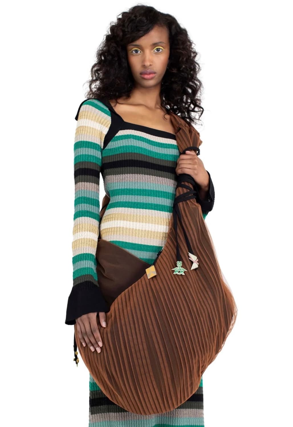 (구매) 키코 코스타디노브 튤 플리츠 백 상품이미지1