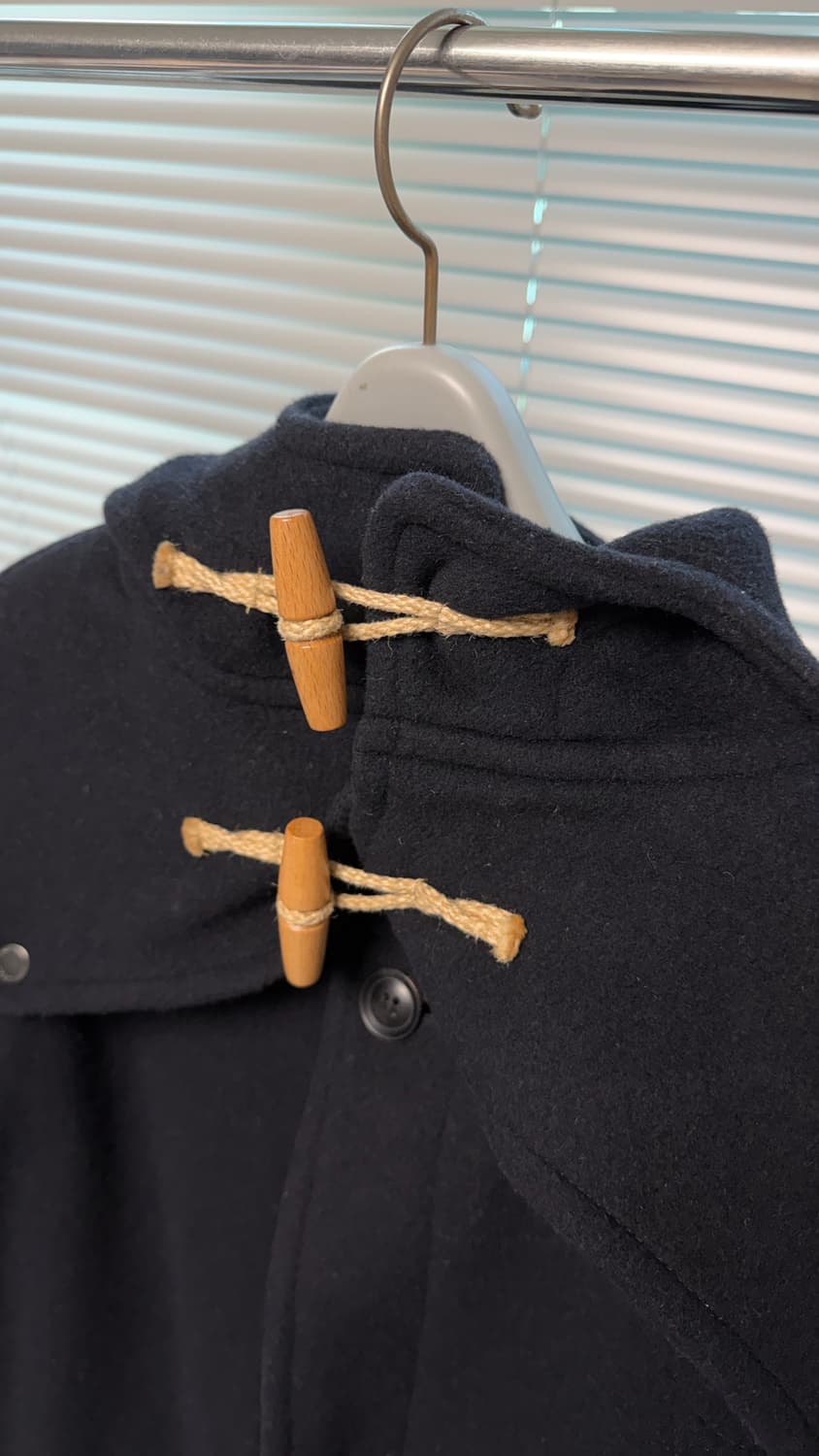 런던트렌디션 셔터 더플코트 네이비 42 상품이미지3