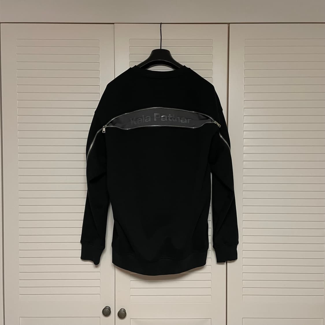 칼라파타르 지퍼 맨투맨 상품이미지3