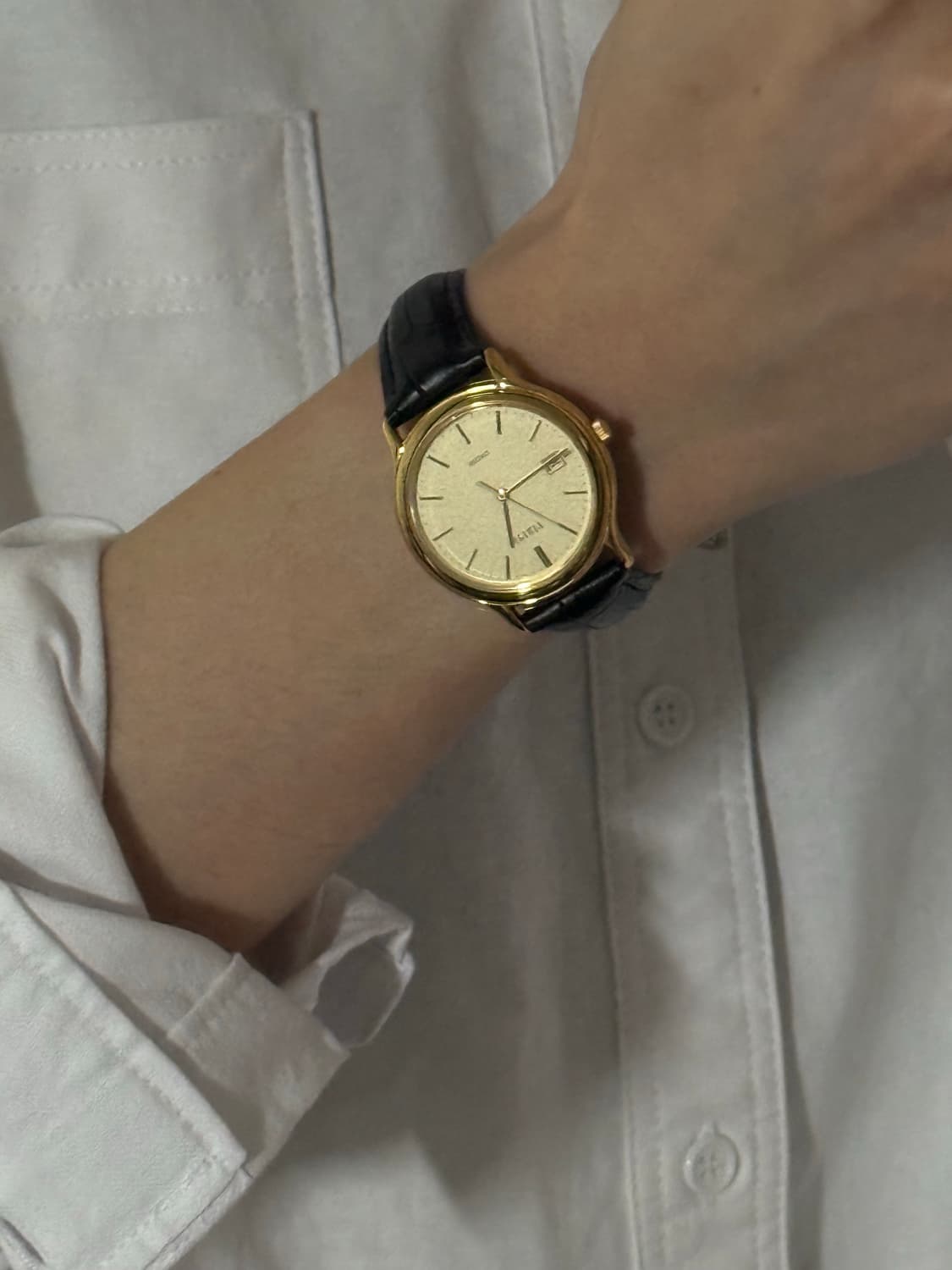 SEIKO 빈티지 쿼츠 시계 상품이미지7