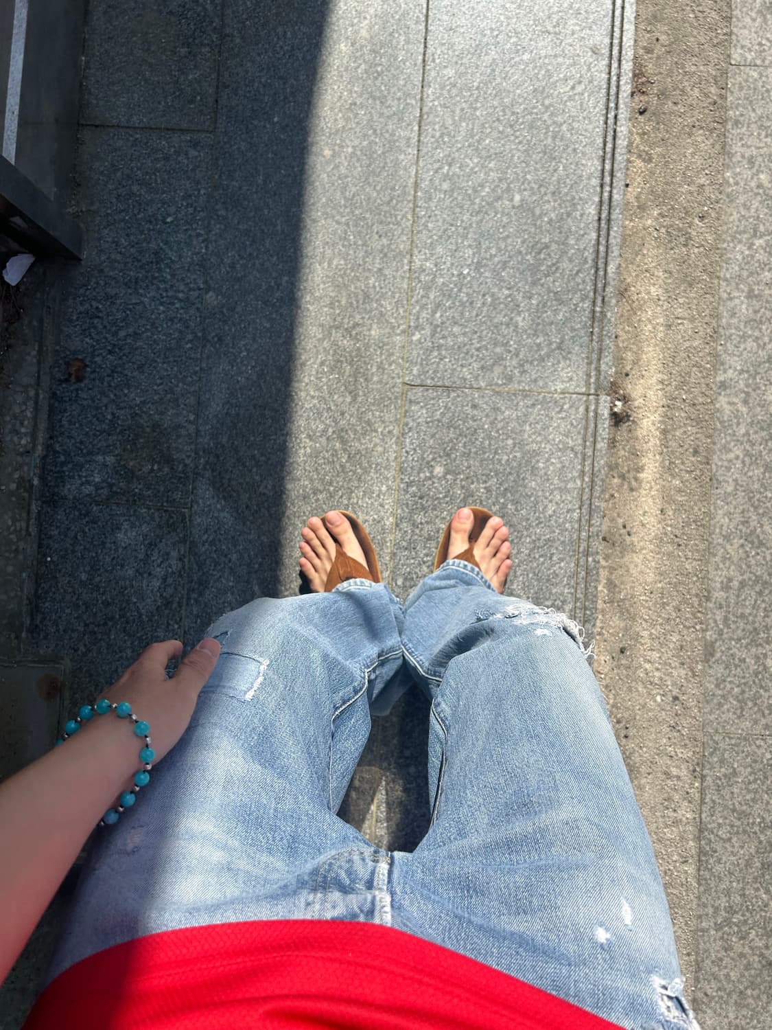 00‘s 리바이스501 리페어진 34in 상품이미지8