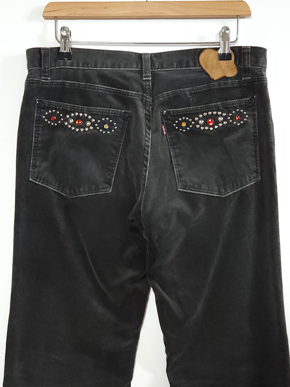 타카히로미야시타 넘버나인 벨로어 비즈 팬츠 상품이미지5