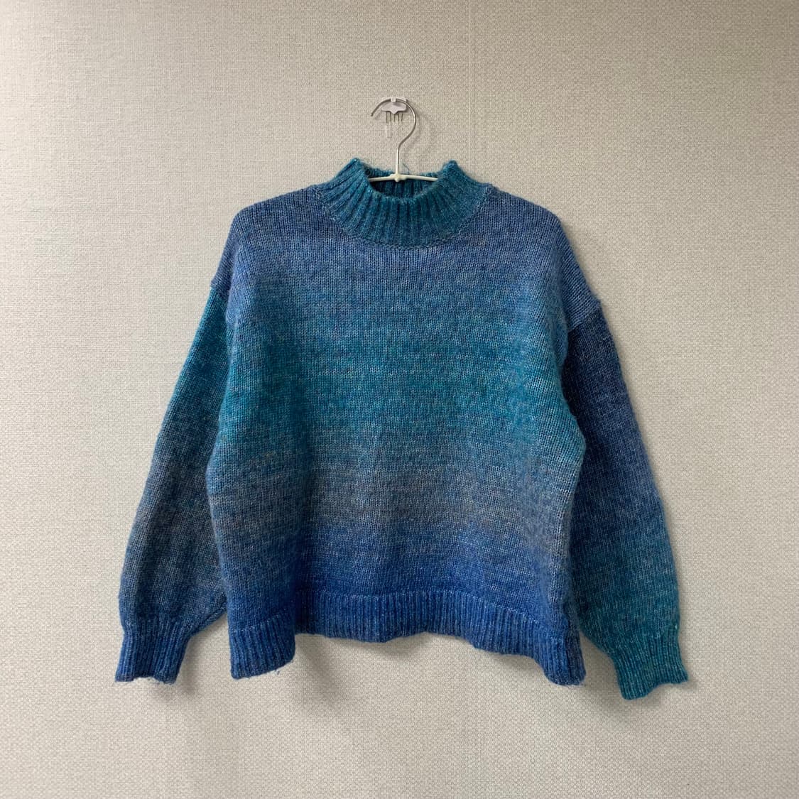 chocol raffine blue knit 블루 니트 상품이미지1