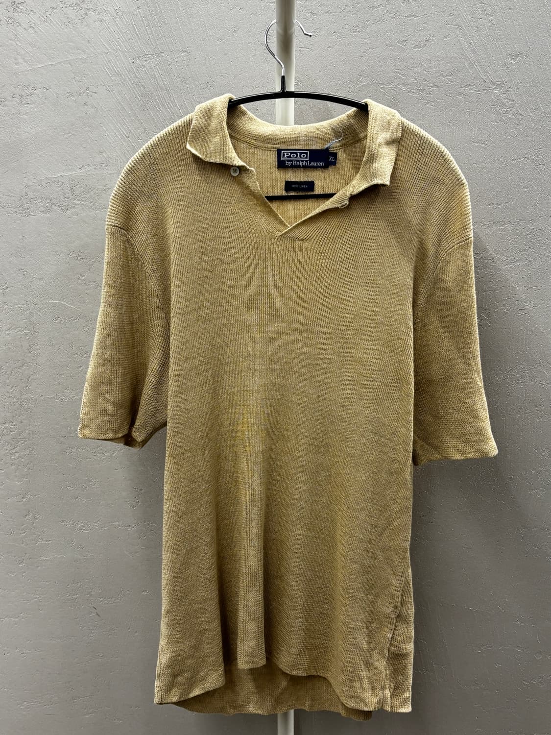 폴로 랄프로렌 린넨 니트 XL 상품이미지2