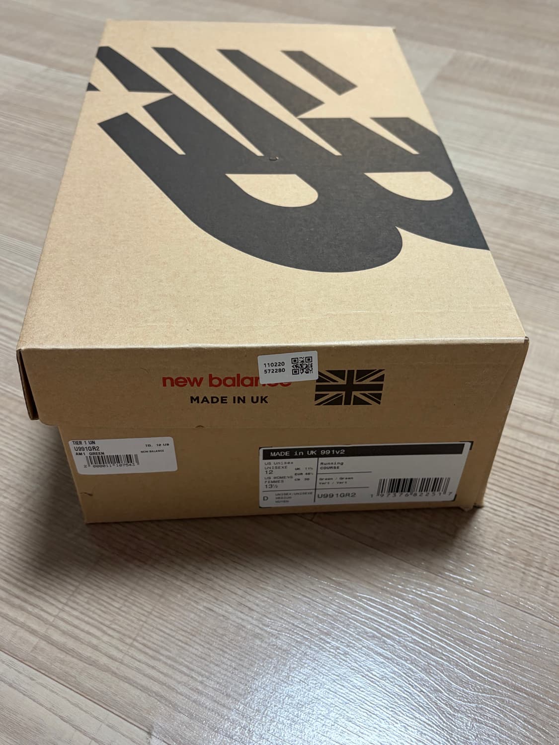 뉴발란스 991v2 메이드 인 UK 콤부 그린 300 상품이미지9
