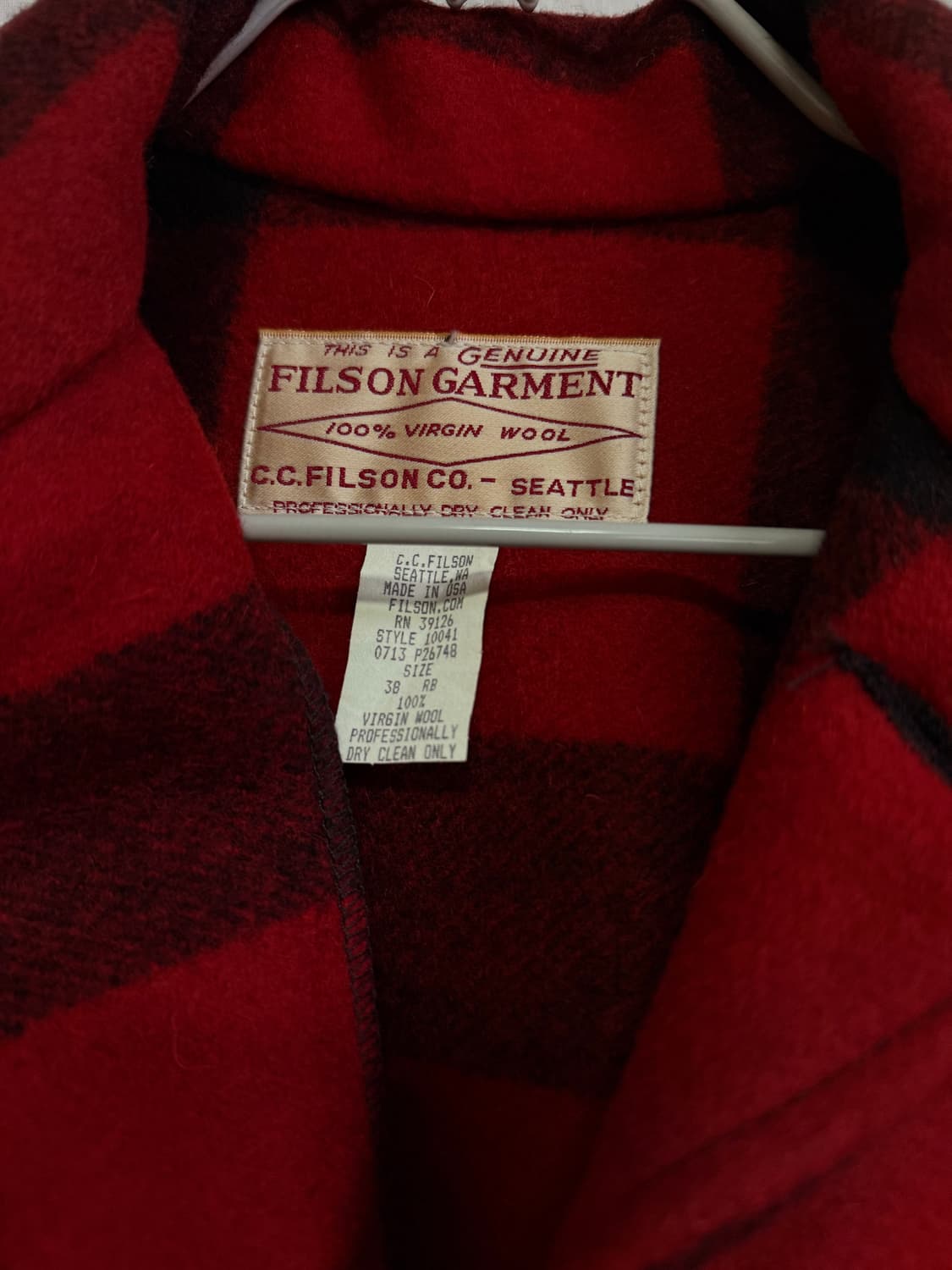 필슨 더블 매키노 크루저 38 사이즈 (filson) 상품이미지8