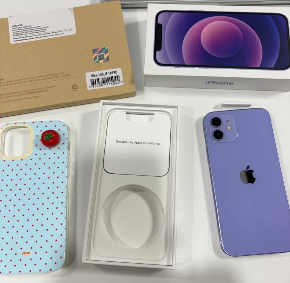 아이폰12 퍼플 256GB 자급제 상품이미지1