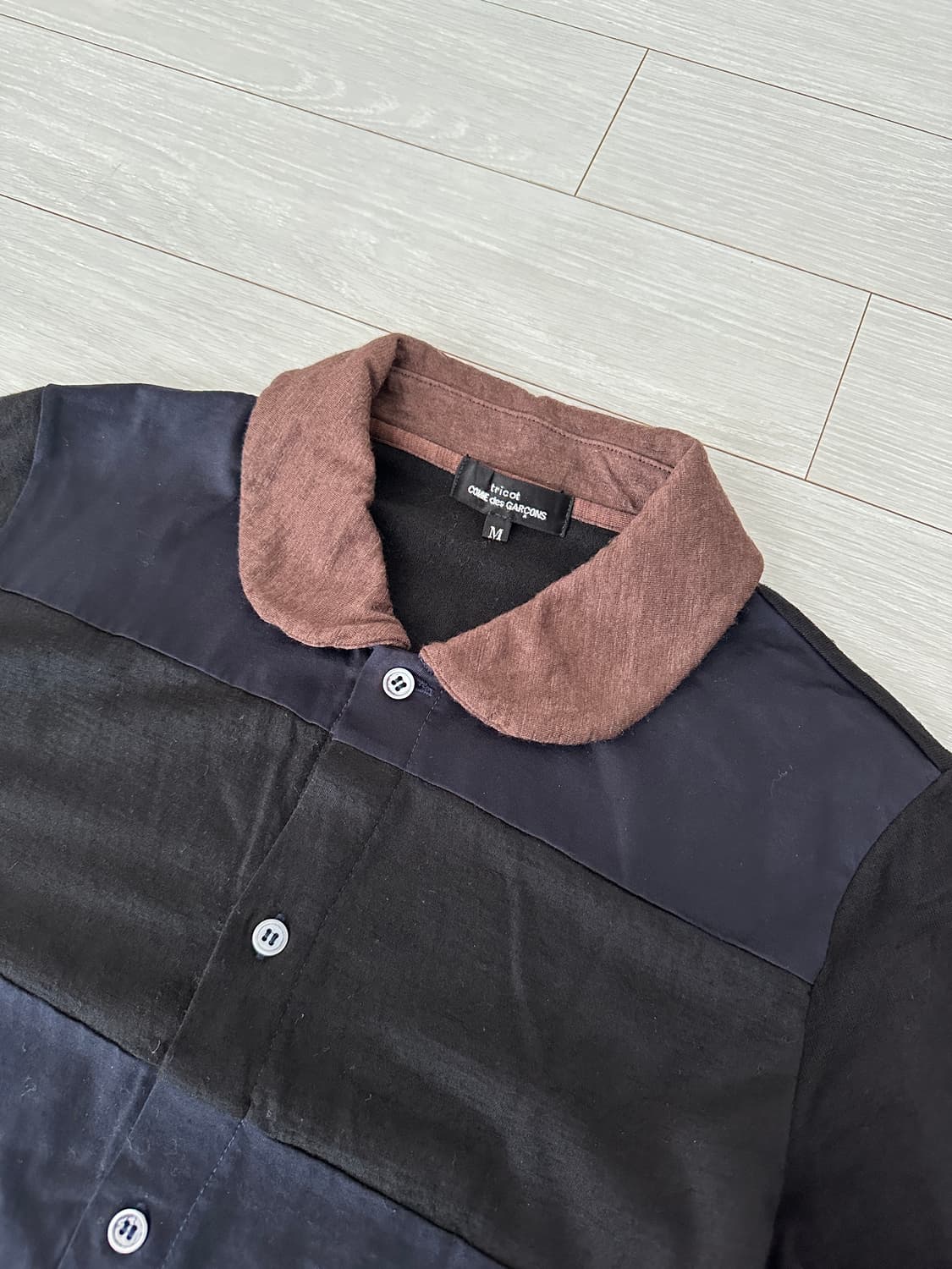 꼼데가르송 트리콧 7부 가디건 상품이미지2