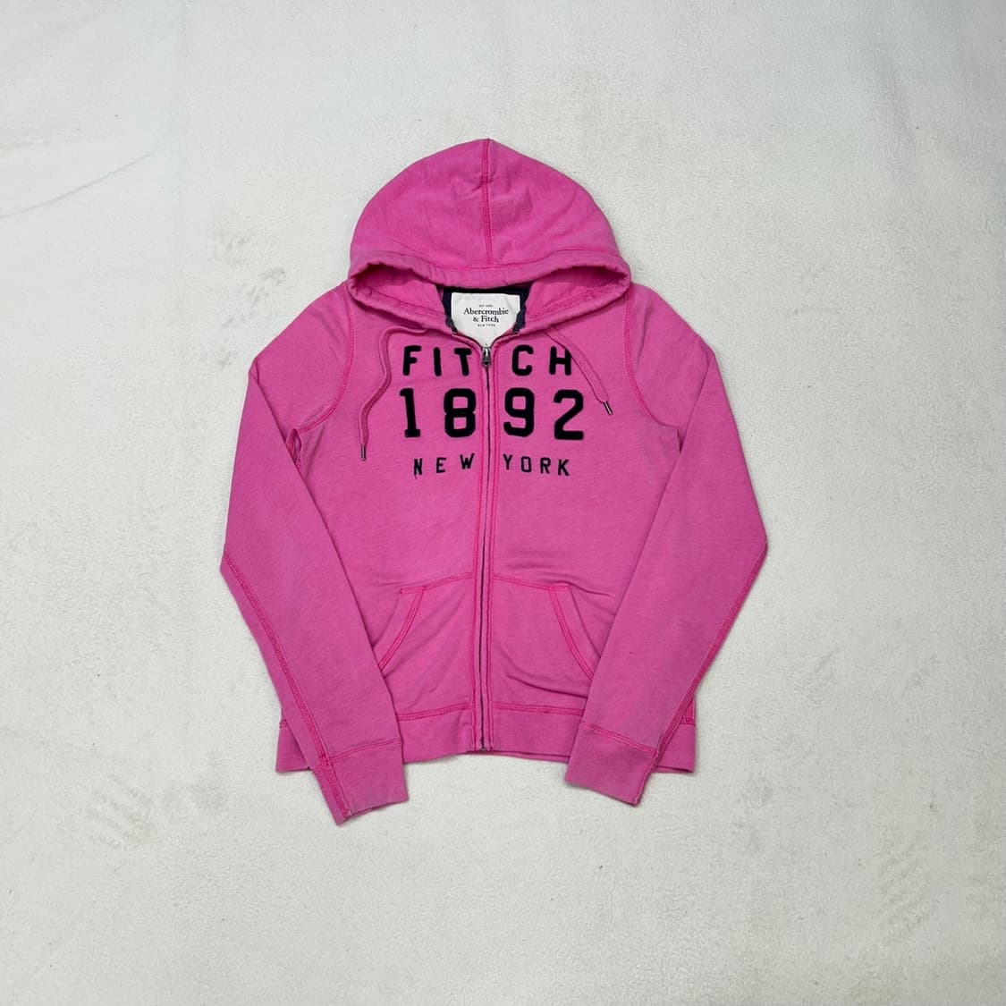 Abercrombie pink hood zip-up 상품이미지4
