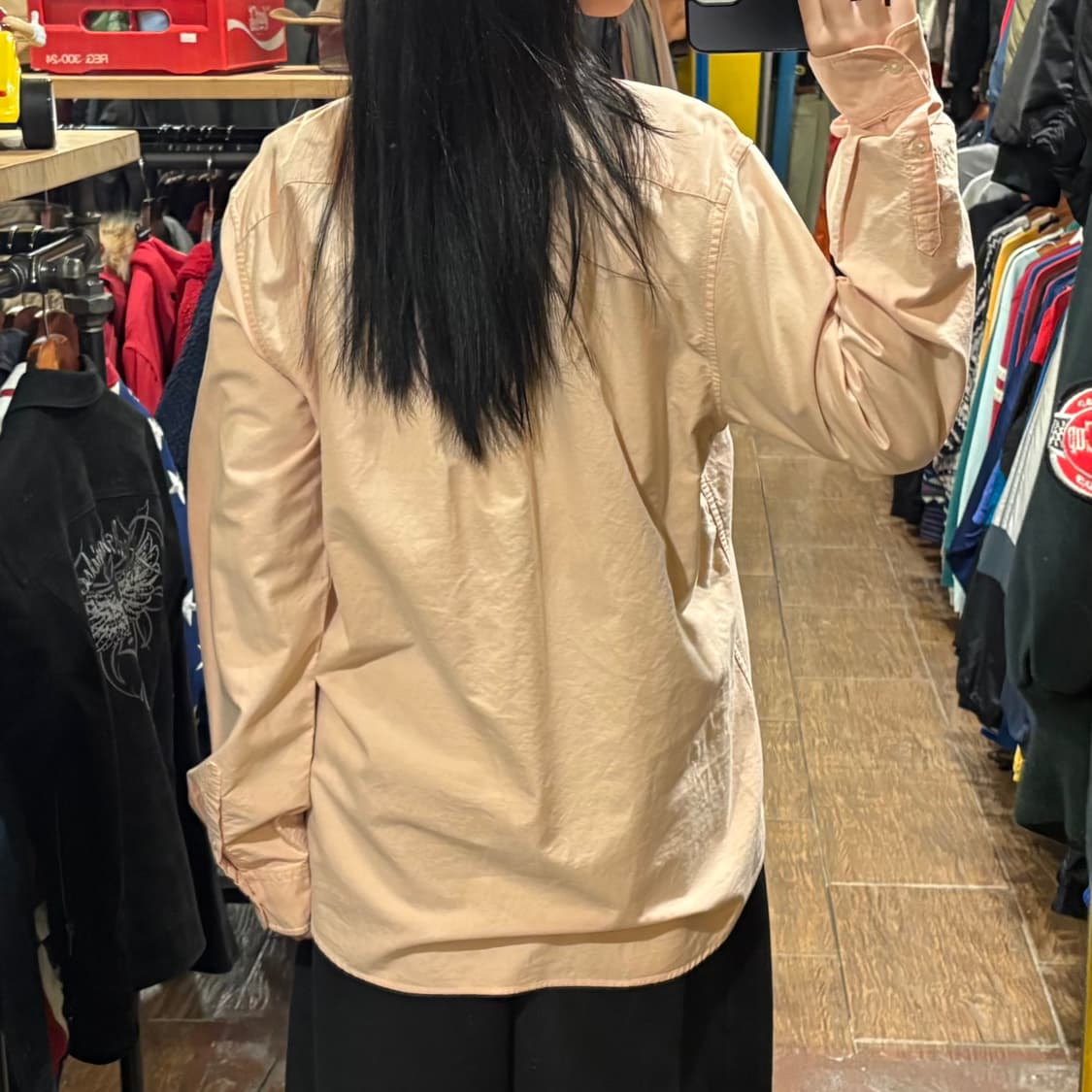 [HI] Carhartt 칼하트 긴팔셔츠 라이트핑크 상품이미지5