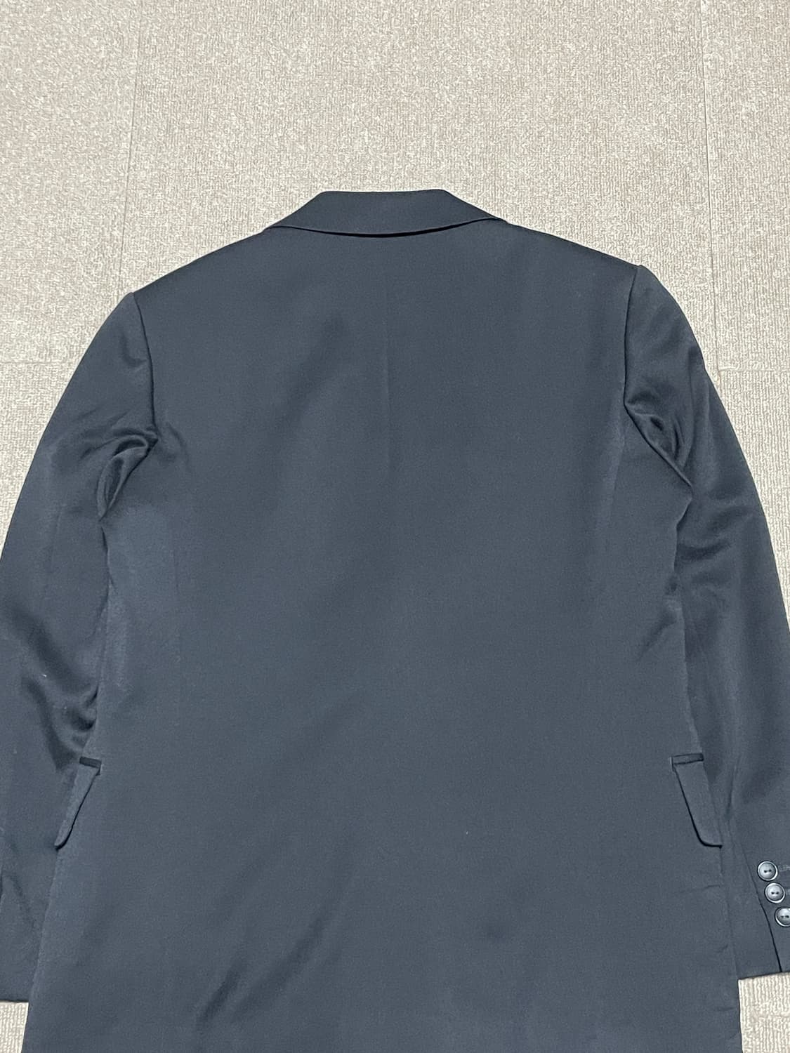테일러 키타자와 블랙 울 블레이저 자켓 J02863 상품이미지7