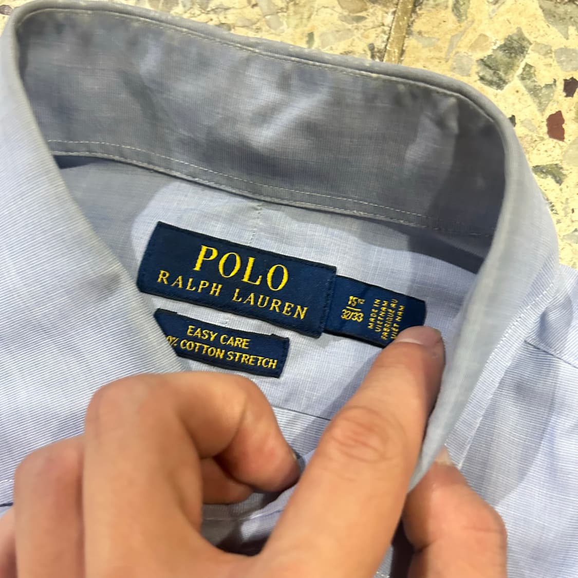 폴로(POLO RalphLauren)스카이블루 옥스퍼드 셔츠 상품이미지4