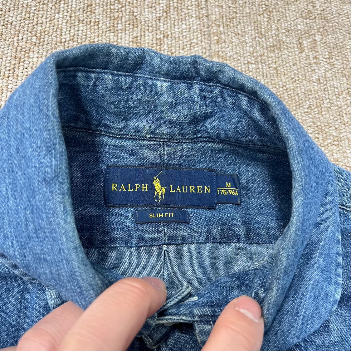 폴로 랄프로렌 데님셔츠 상품이미지4