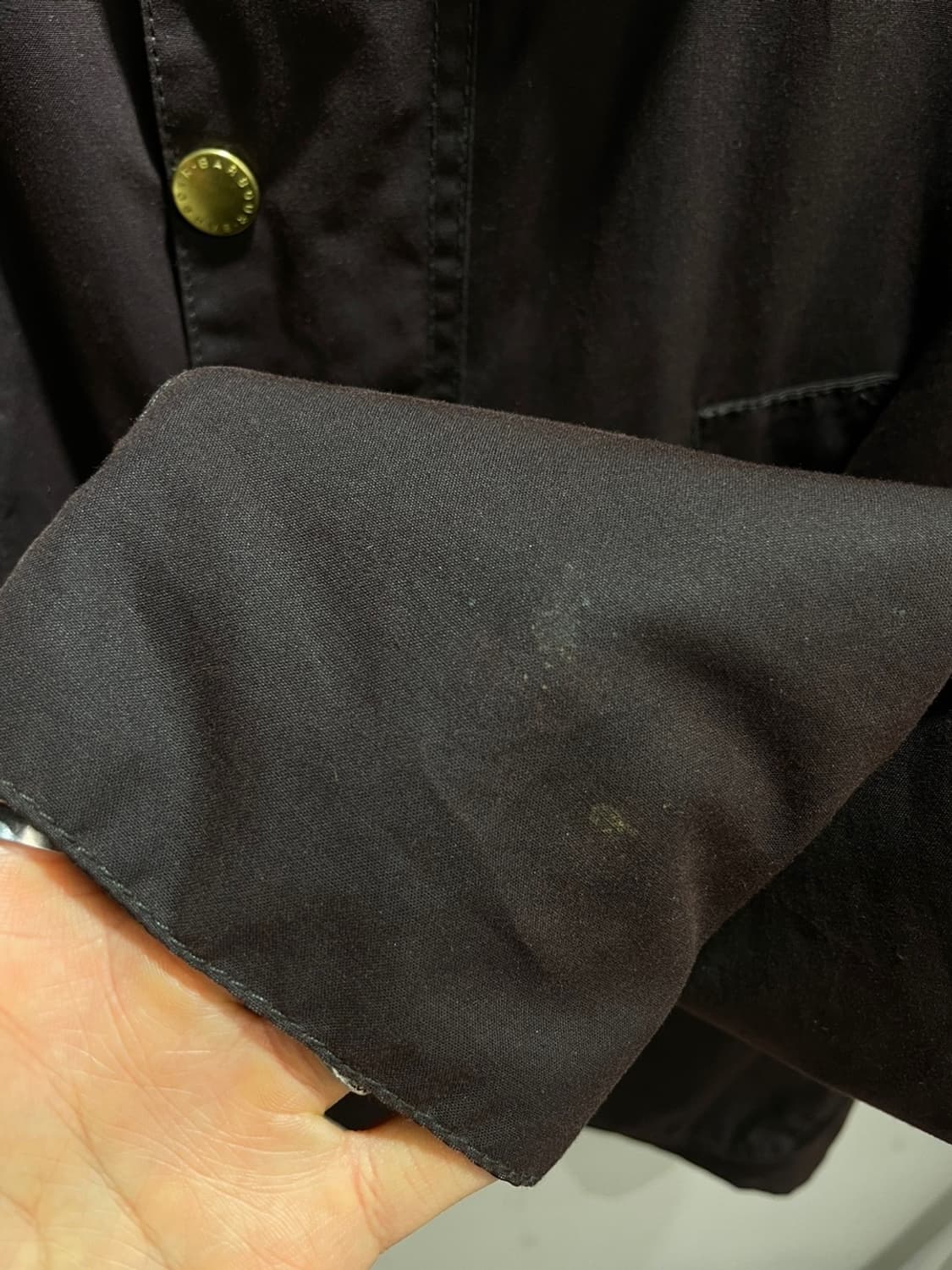 S 바버 우먼스 뷰포트 브라운 왁싱 자켓 상품이미지8