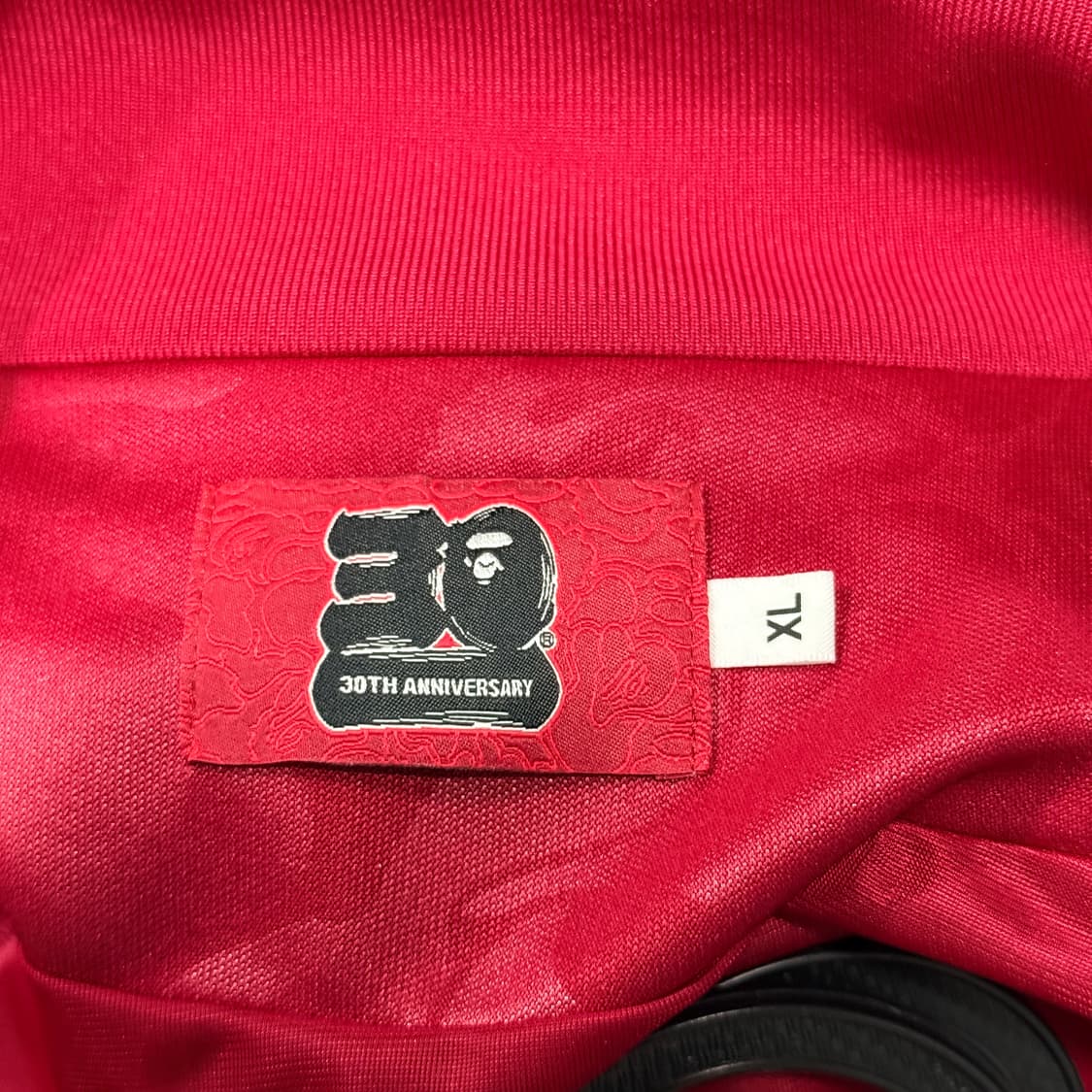 정품 베이프 x 러셀 30th 한정판 솔리드 카모 트랙 져지 자켓 상품이미지6