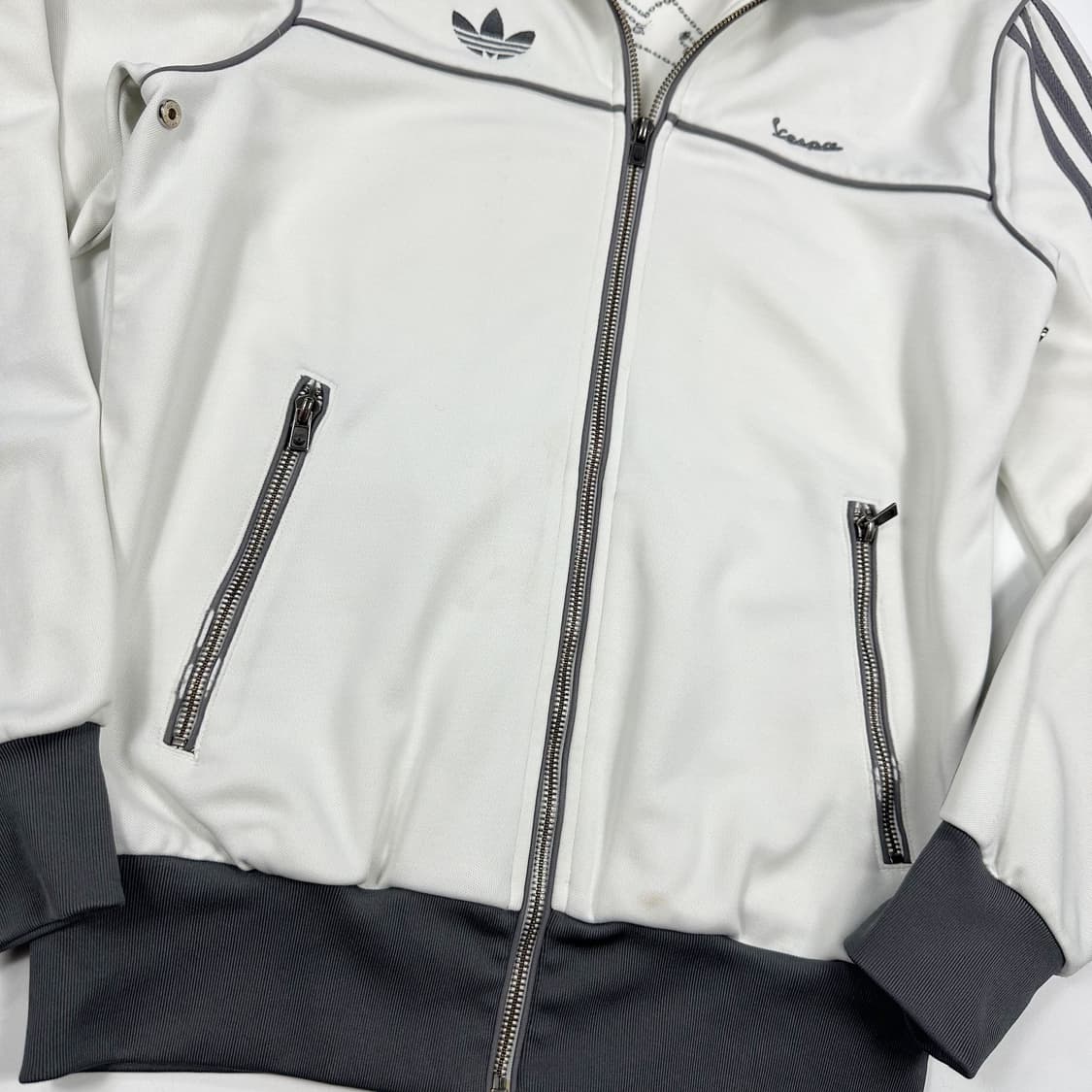 (사용감존재) 아디다스 x 베스파 파이어버드 져지 L 상품이미지4