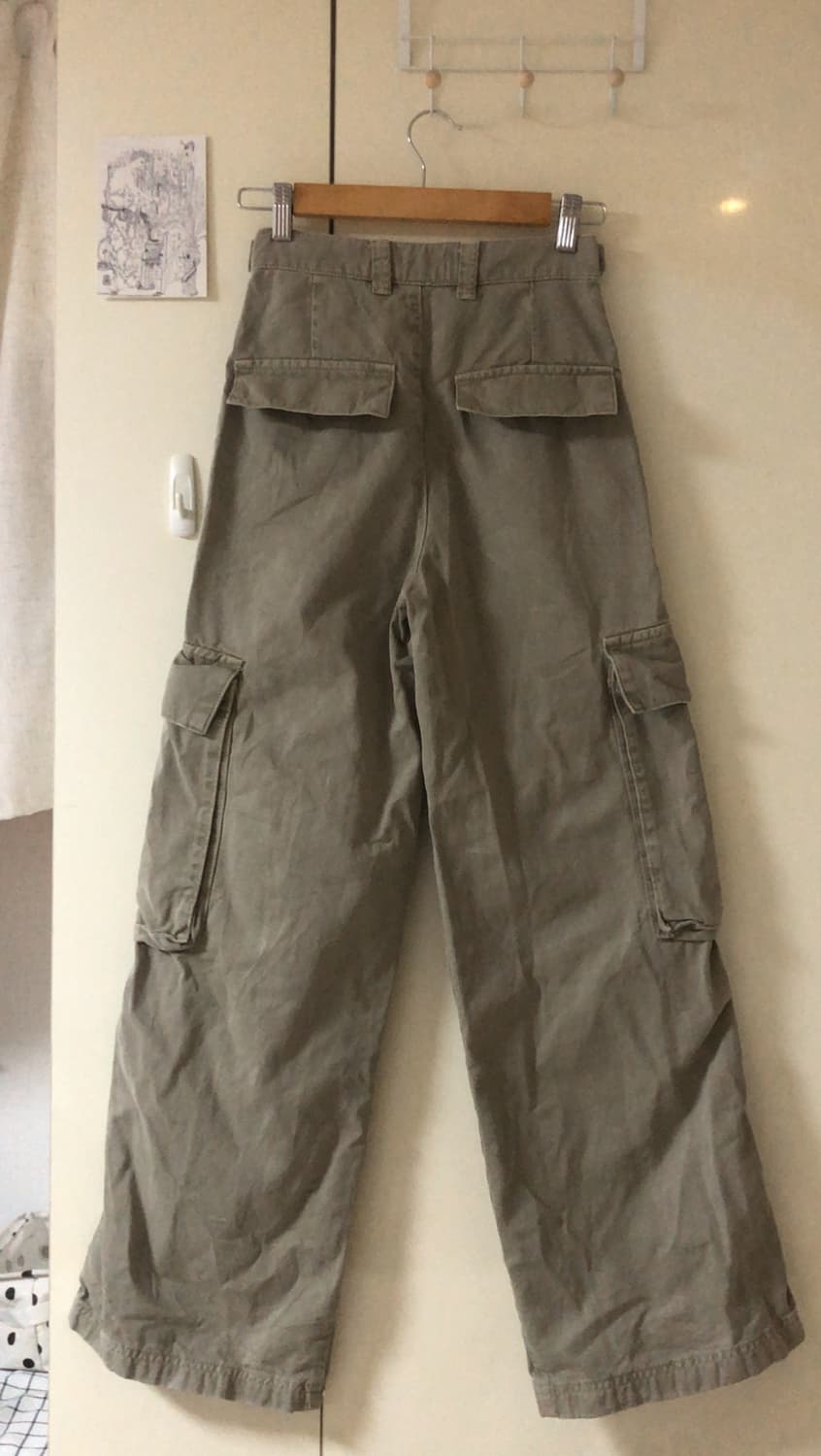 ZARA 베이지 카고 팬츠 상품이미지3