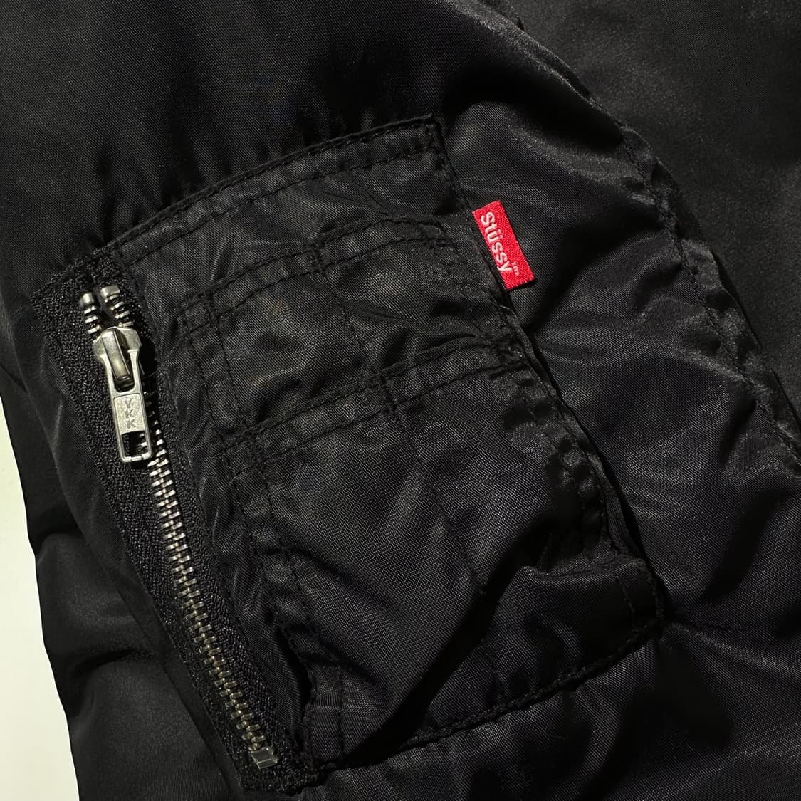 스투시 플라이트 봄버 자켓 블랙 상품이미지6