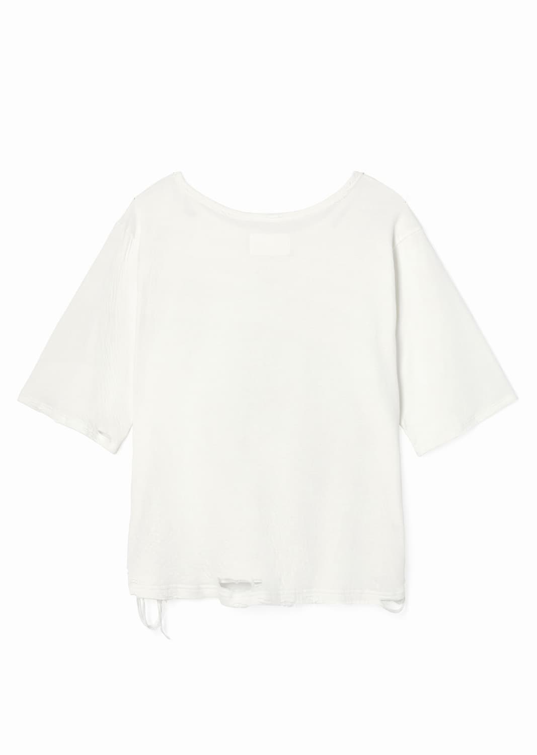 에스이오 seo DISTRESS OFF-SHOULDER T-SHIRT 상품이미지5