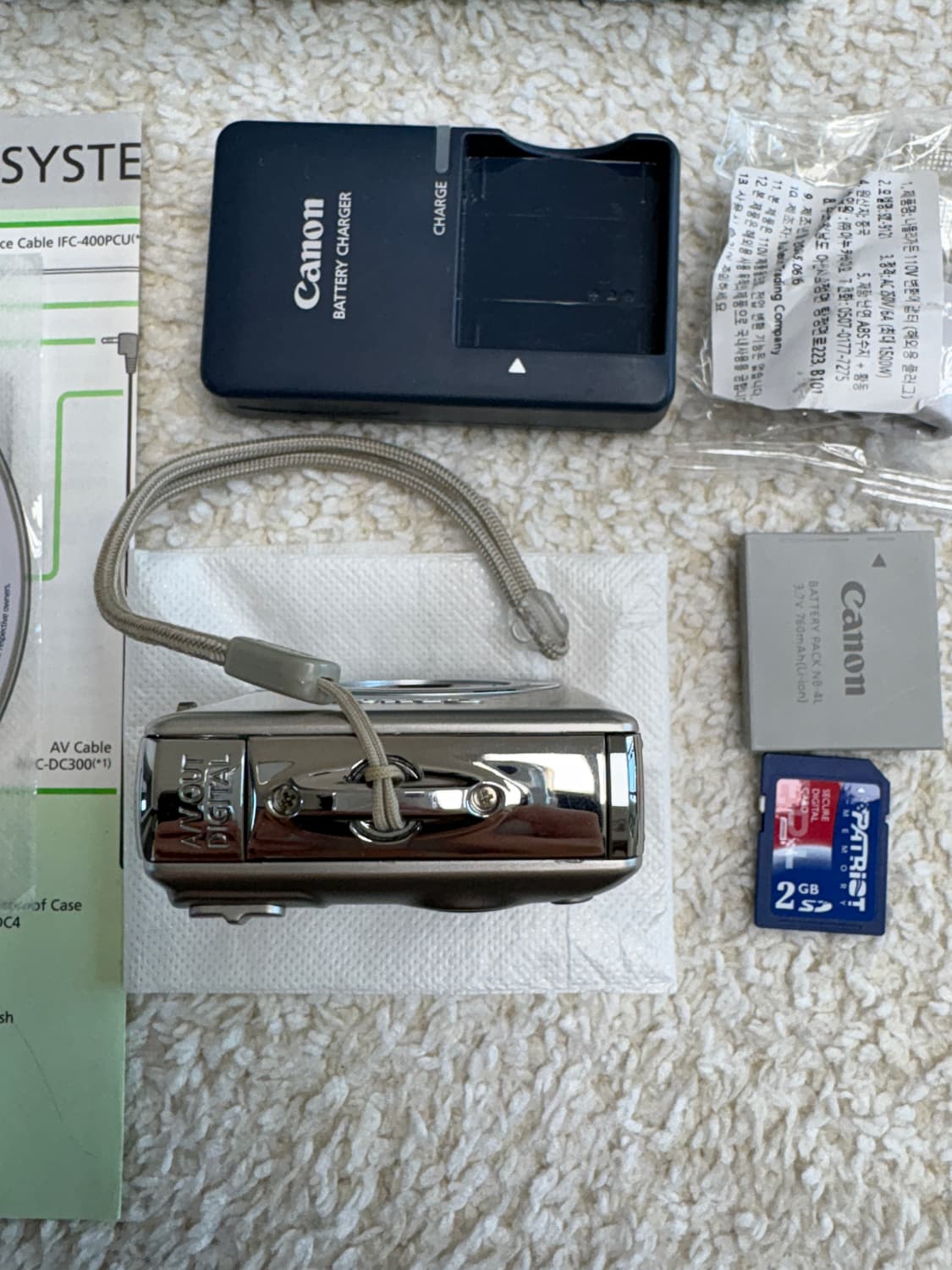 민트급⭐️ 캐논 익서스60 IXUS60 풀박스 상품이미지7