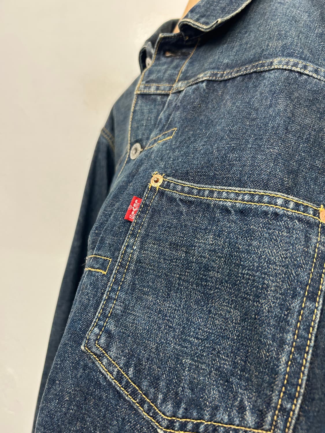 90s Levis 71506 1st 1세대 데님자켓 상품이미지7
