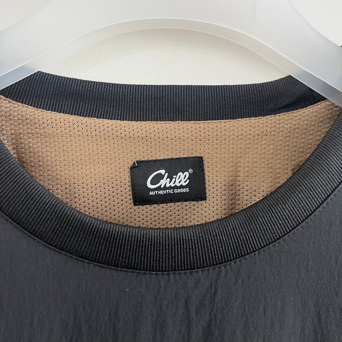 (새상품) 칠스포츠클럽 버전3 블랙 윈드브레이커 아노락 상품이미지6