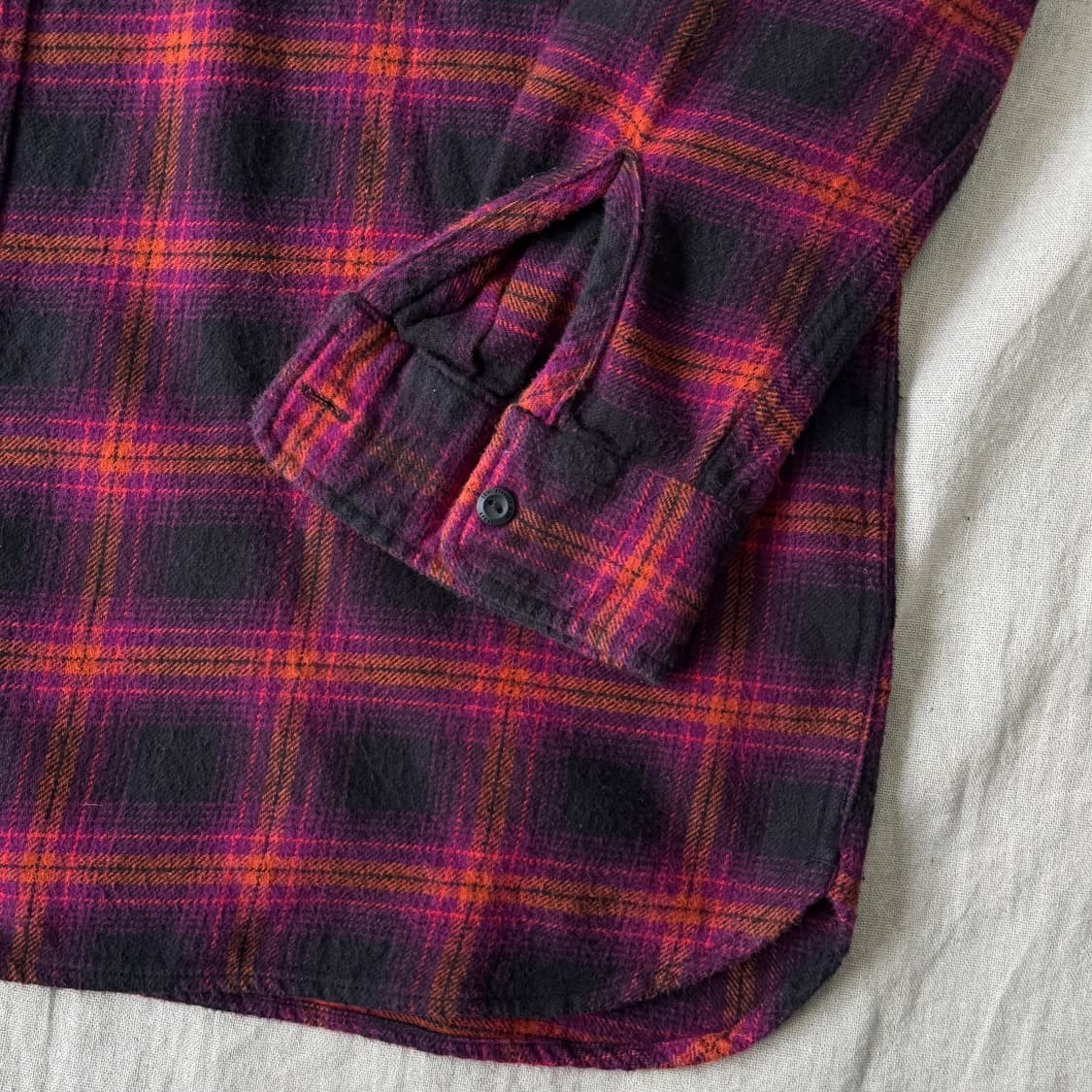 리바이스 두툼 퍼플 체크셔츠 XL 상품이미지3