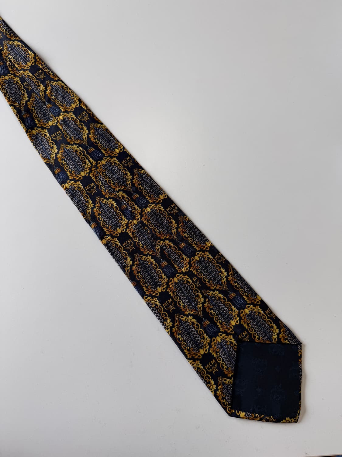 MCM 실크 넥타이 9.2cm 상품이미지3