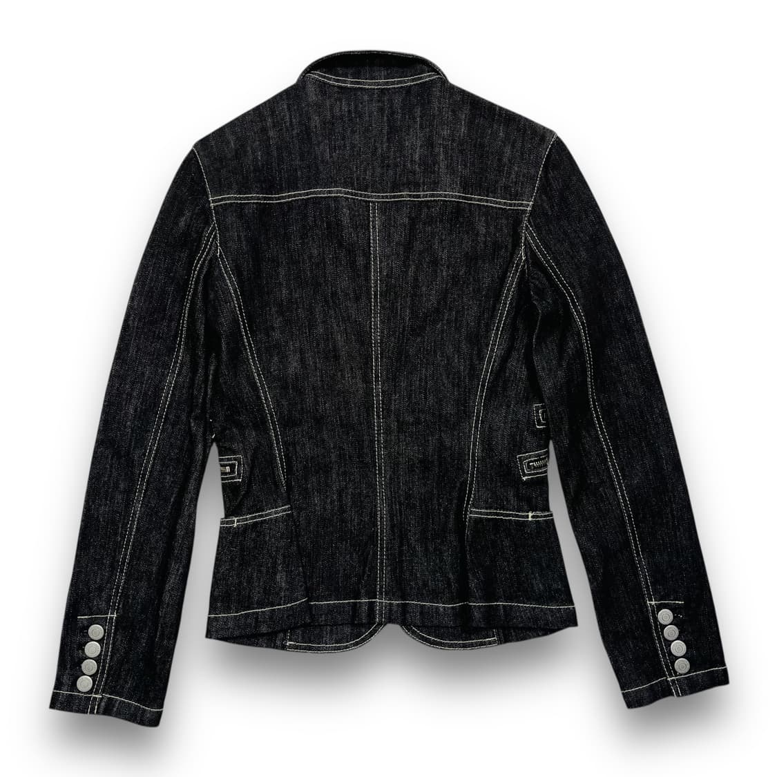 마이클 코어스 클래식 데님 흑청 락시크 블레이저 상품이미지9