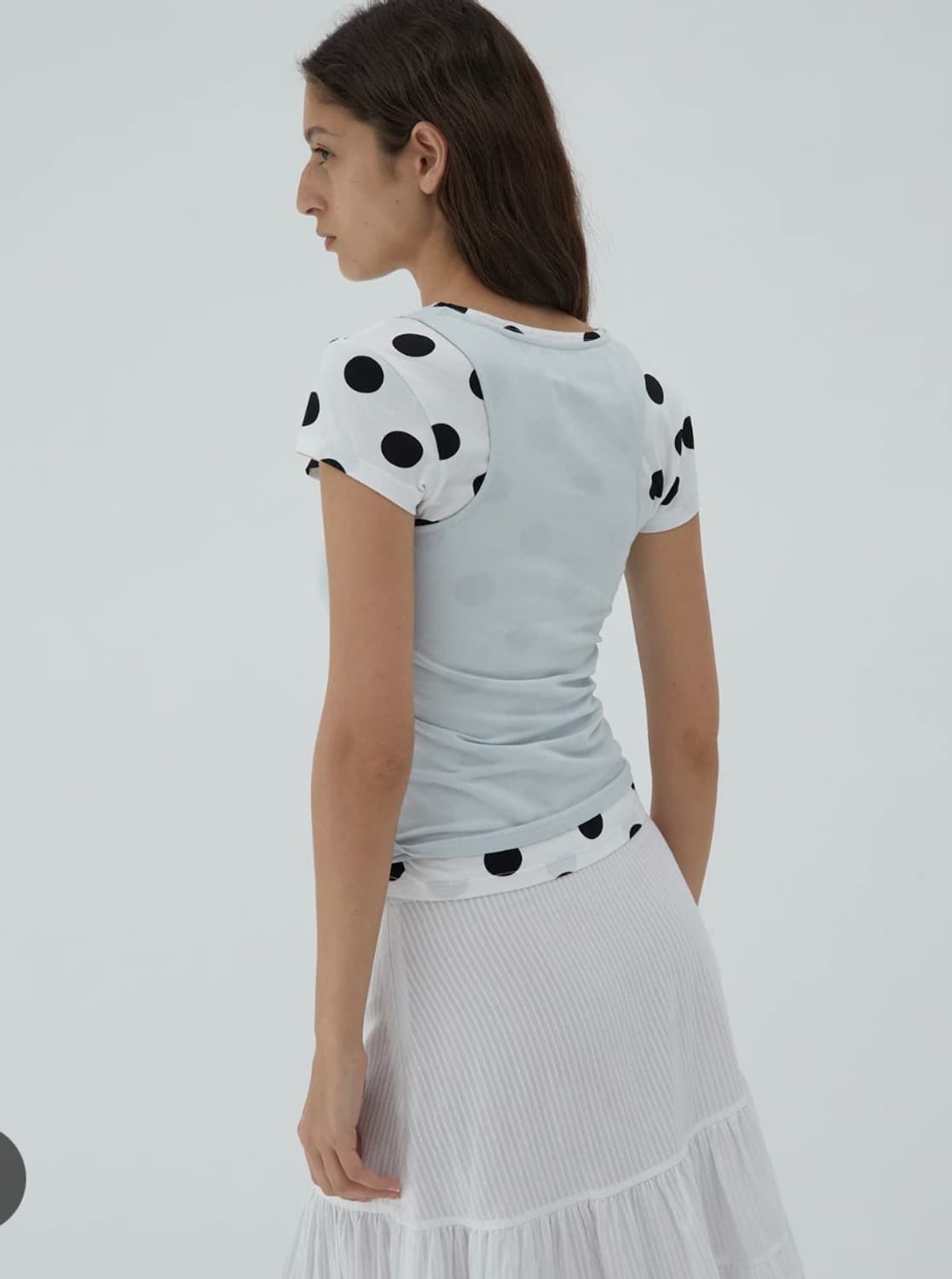 Paloma wool Roana 폴카 도트 반팔 티셔츠 상품이미지2