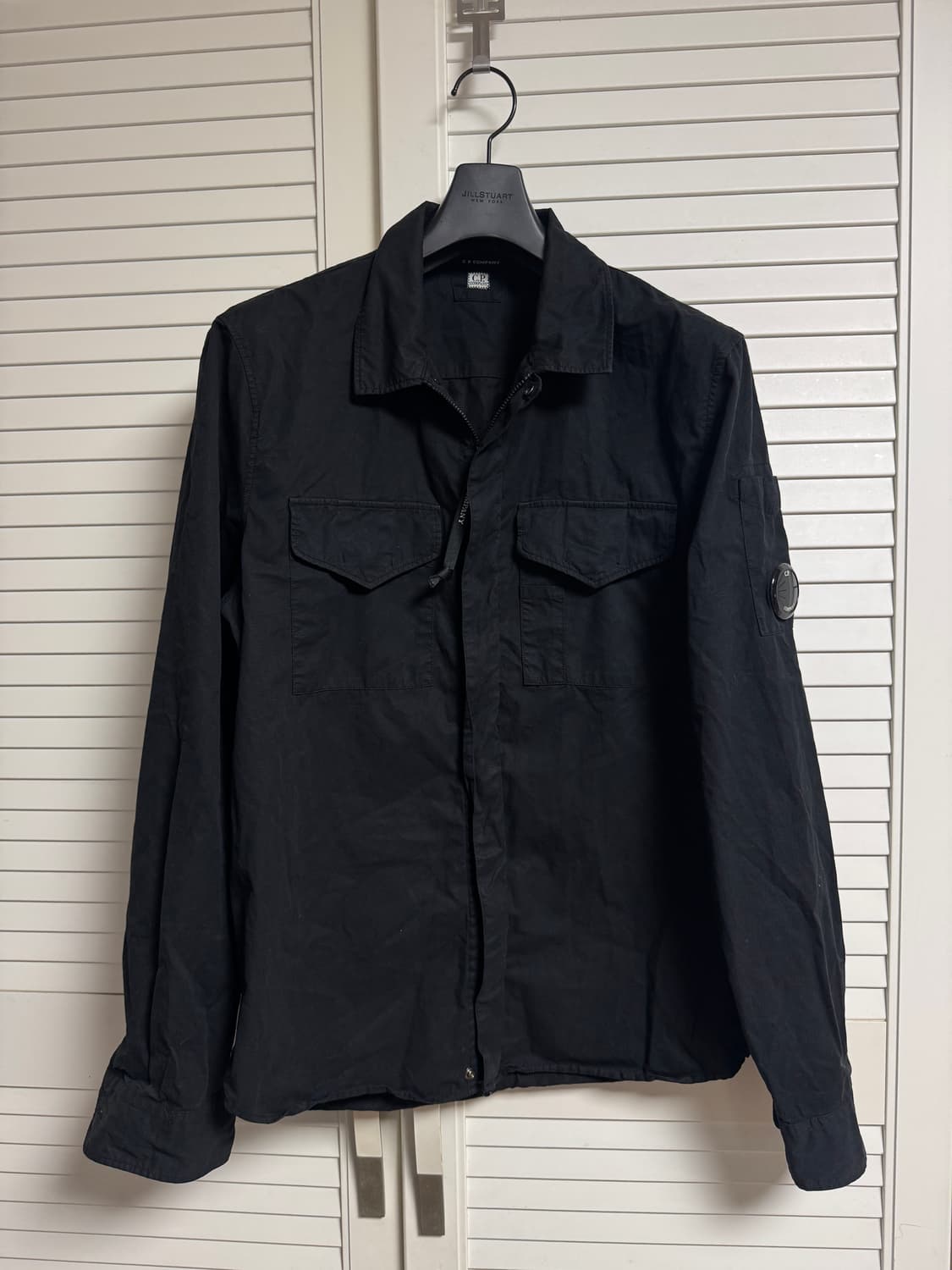 22시즌 CP컴퍼니 오버셔츠 블랙 L 상품이미지1