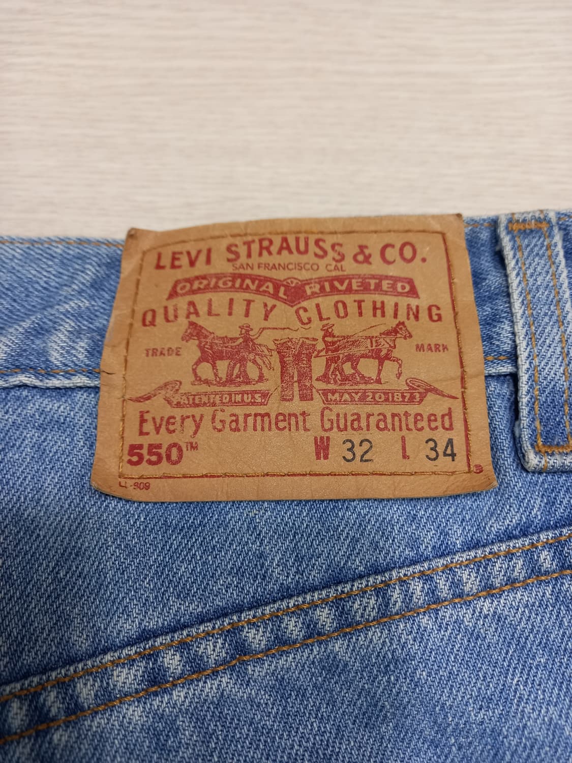 32 00's 리바이스550 Mexico RedPont일자진 32-349 상품이미지4
