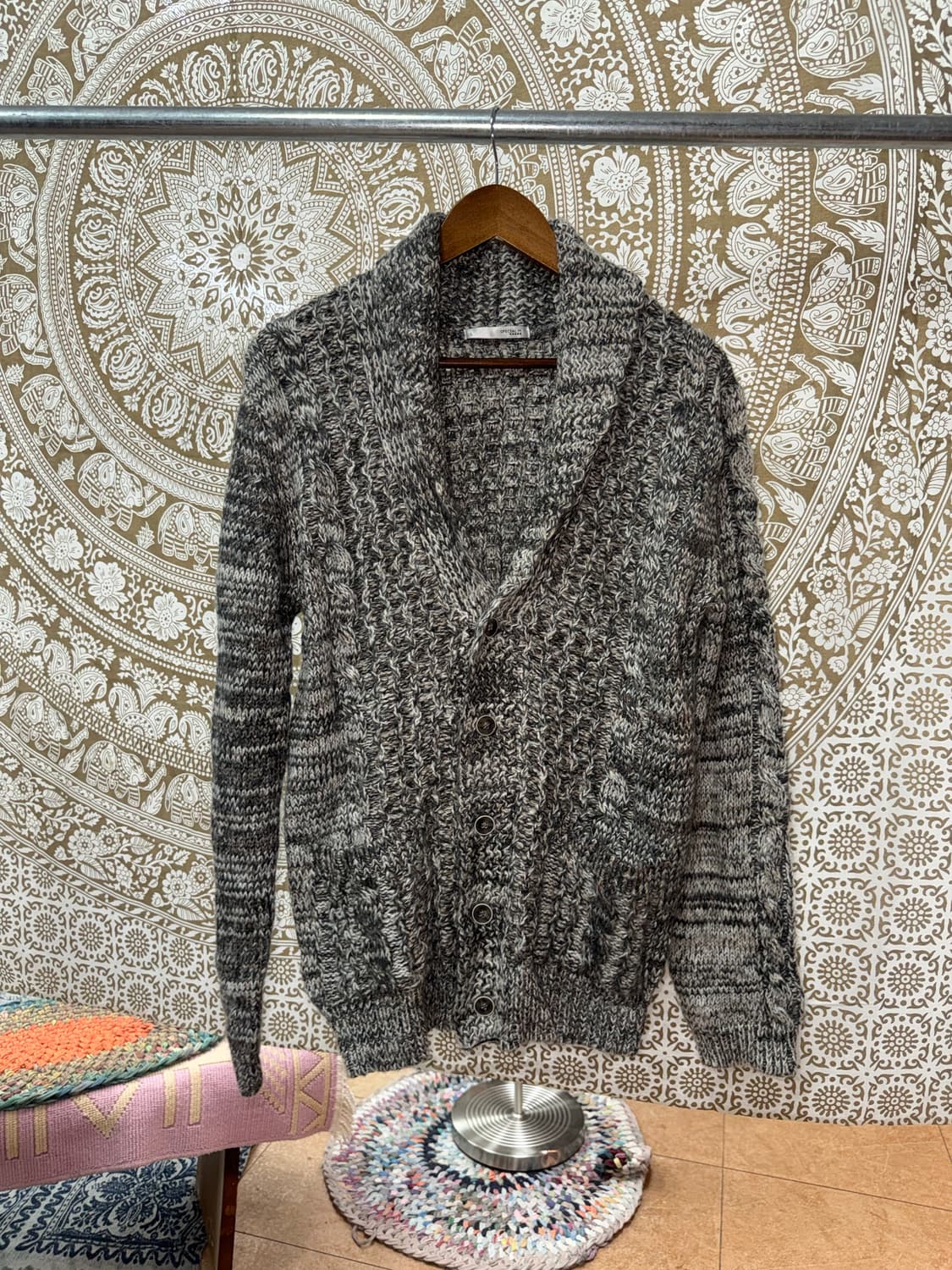 Special 빈티지 숄카라 니트 가디건  상품이미지2