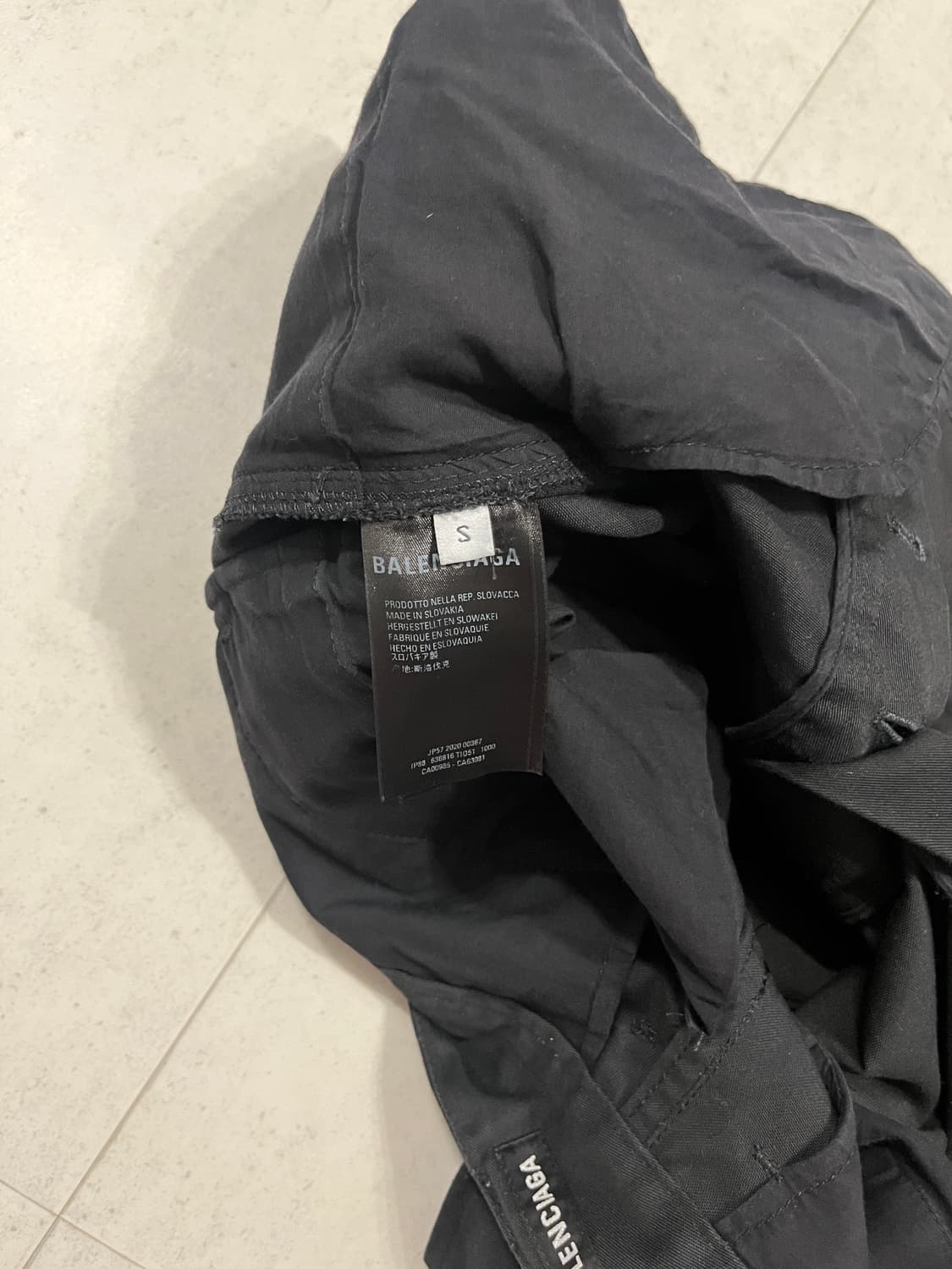 [S] 발렌시아가 멀티카고 팬츠 상품이미지4