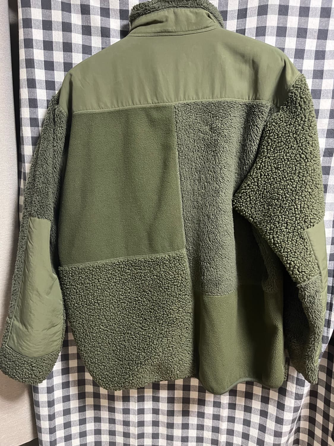 유니클로 Engineered Garments 플리스 자켓 카키 XL 상품이미지2