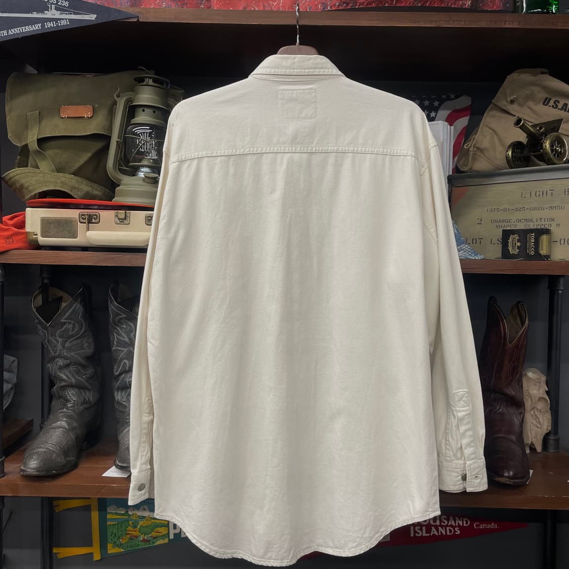 00s 리바이스 리벳 포켓 데님 셔츠 상품이미지2