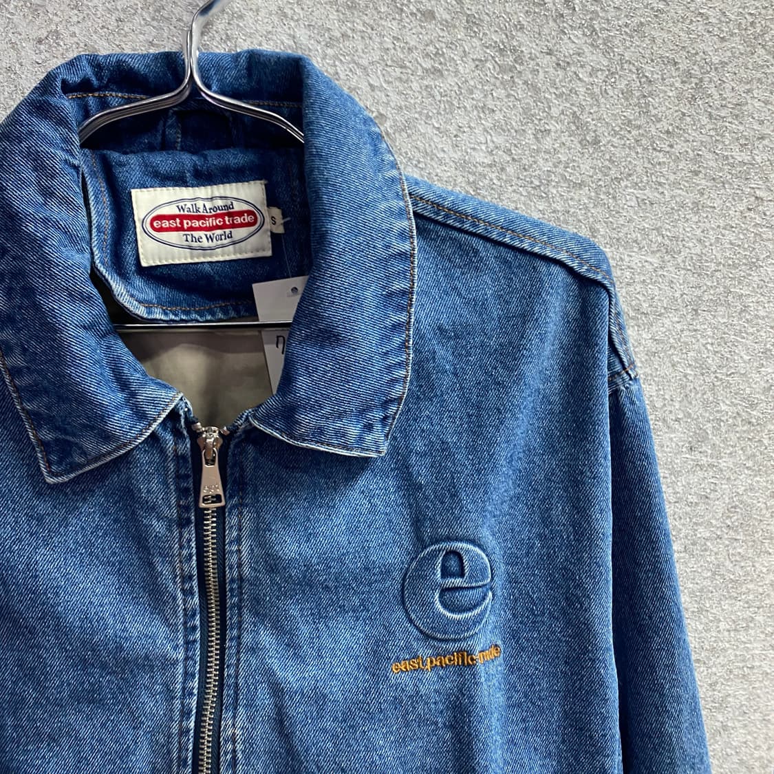 이피티 데님업 블루 트러커 집업 자켓 B4574 상품이미지3