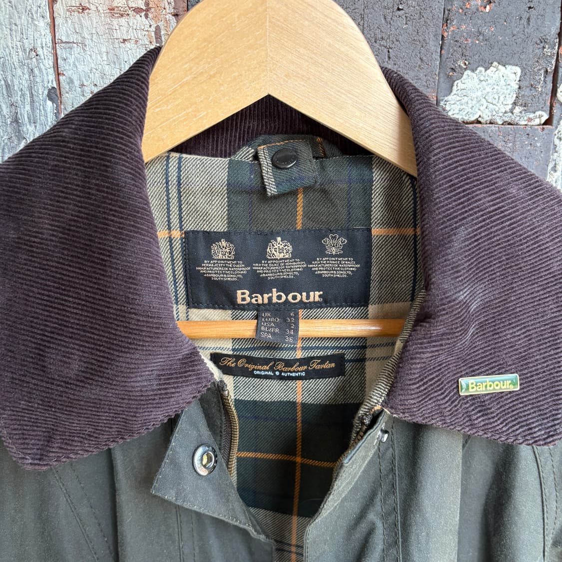 Barbour 바버 비드넬 왁스 자켓 상품이미지7