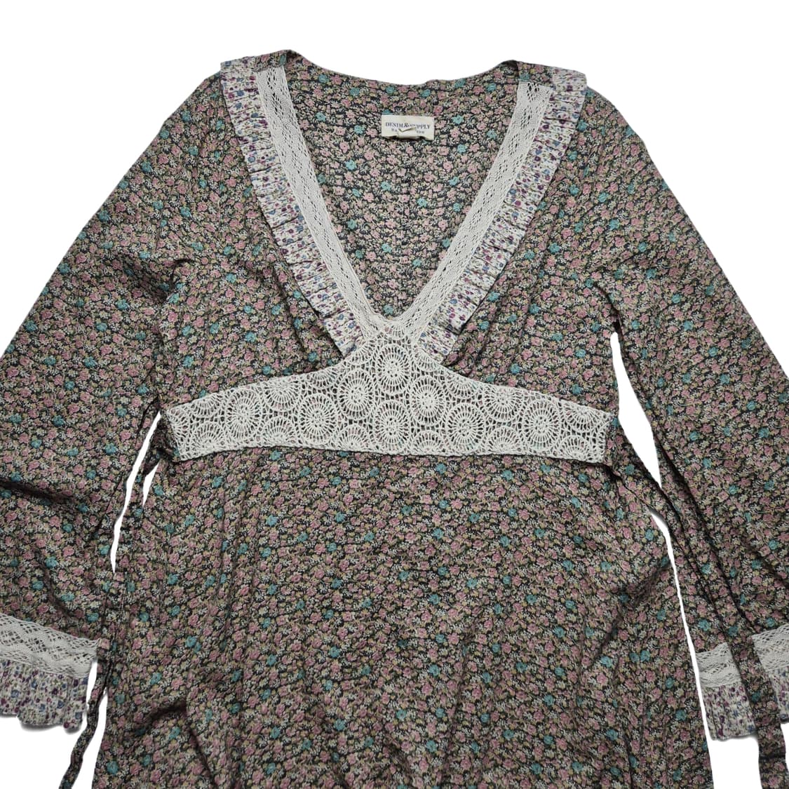 [S] 데님앤서플라이 랄프로렌 레이스 보헤미안 원피스 상품이미지3