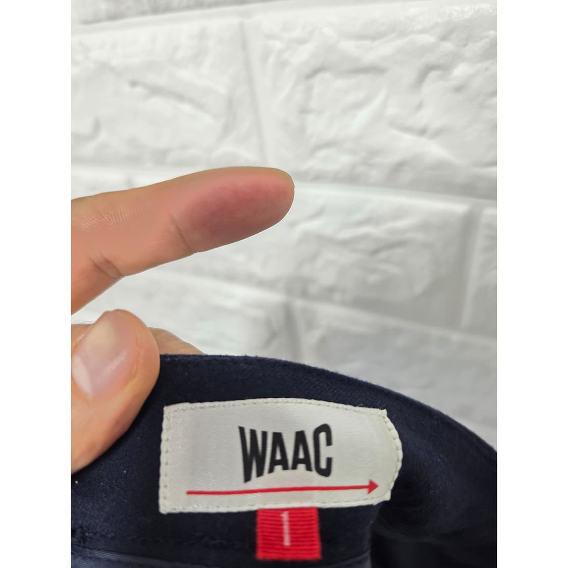 왁 WAAC 골프 체크 미니 스커트 1 상품이미지2